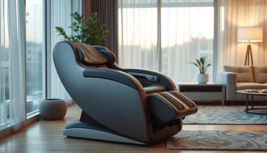 Fujiiryoki Calm Plus Massage Chair: Eliminate Fatigue and Boost Circulation with Shiatsu, Kneading, and Full-Body Therapy