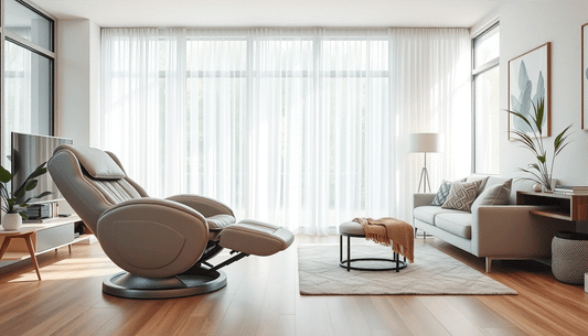 Fujiiryoki Calm Plus Massage Chair: Back Pain Relief and Enhanced Blood Flow with Swedish, Deep Tissue, Trigger Point, Acupressure, Shiatsu, and Reflexology.