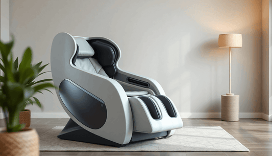Modern Fujiiryoki Massage Chairs Designed for Ultimate Comfort in a Stylish Living Space