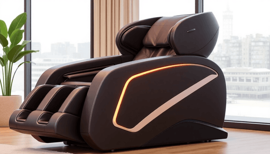 Fujiiryoki Cyber Relax AI advanced full-body massage chair with AI personalization targeting back, neck, shoulders, and circulation
