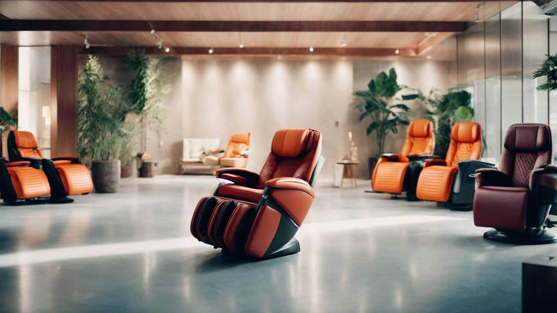 Fujiiryoki Calm Plus MR6000 Zero Gravity Massage Chair with SL Track and touchscreen remote in gray and black
