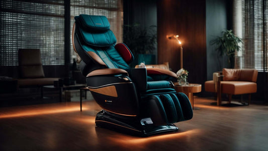 Luxury massage chair showcasing features and design highlighting massage chair benefits ratings