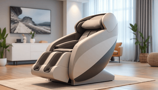 Fujiiryoki Cyber Relax AI full-body massage chair demonstrating Swedish, deep tissue, and shiatsu techniques with AI personalization for back, neck, and shoulder relief