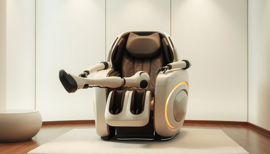 Cyber Relax AI: Targeted Massage from Ankle to Wrist