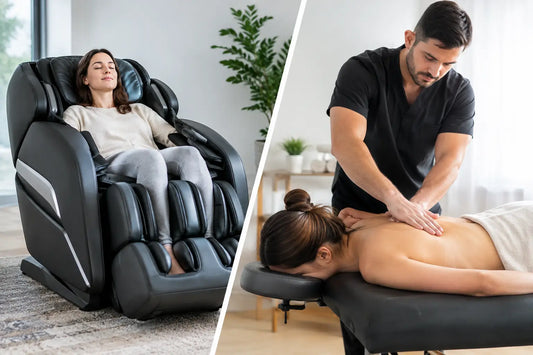Massage Chair vs Massage Therapist: Which Fits?