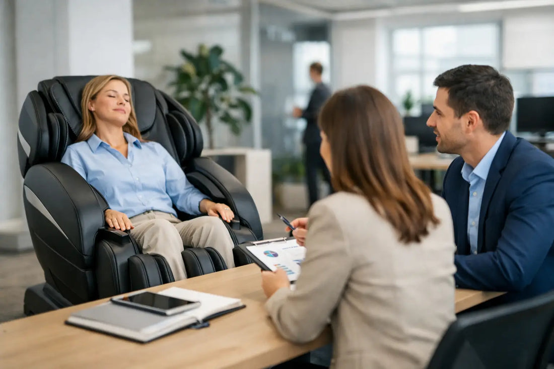 Corporate Wellness Massage Chair Planning
