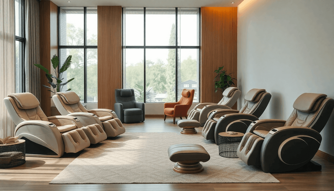 The 2025 Guide to the Most Innovative Japanese Massage Chairs: Synca, Fujiiryoki, and DCore Uncovered