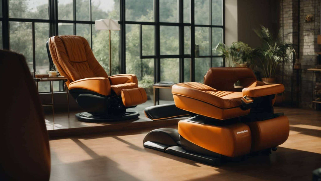 Choosing the Right Massage Chair Featuring Stylish Orange Design and Modern Relaxation Features