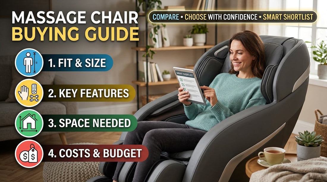 Massage Chair Buying Guide: Choose the Right Fit for Your Home - massage chair buying guide