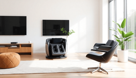 Fujiiryoki Cyber Relax AI full-body massage chair with advanced AI body mapping and multiple techniques for back, neck, shoulders, and fatigue relief