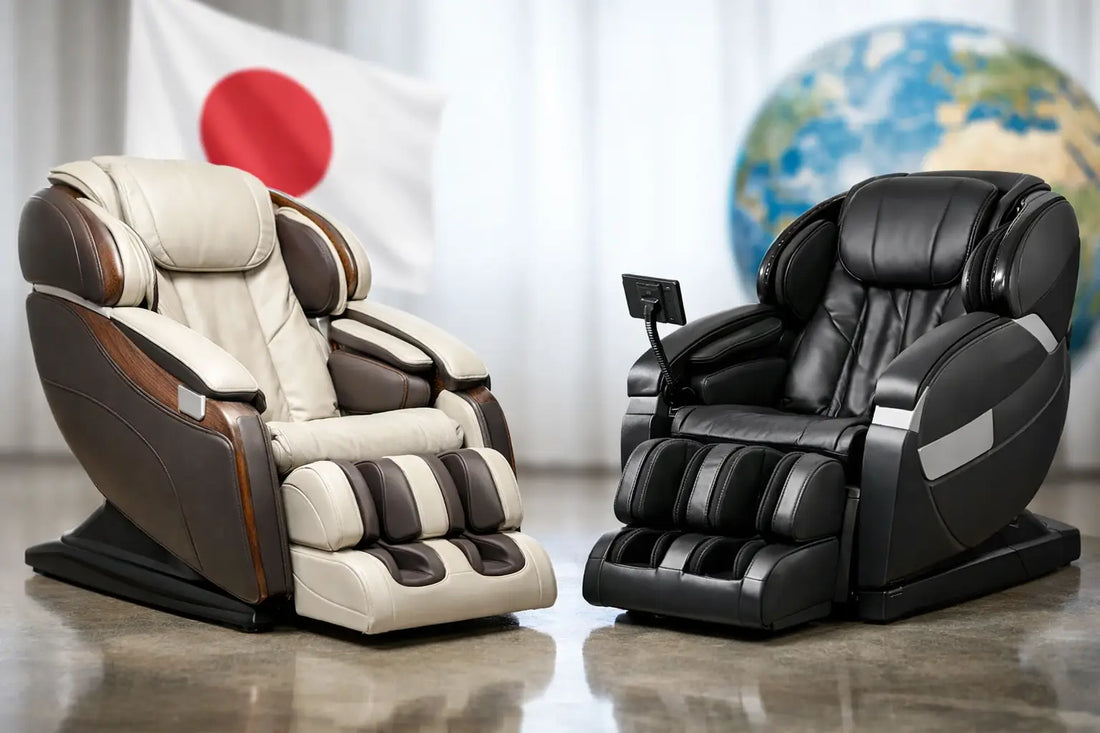 Japanese Versus Imported Massage Chairs Compared