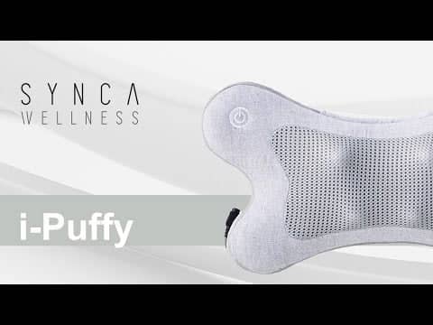 3D lumbar massager benefits for home use with sleek design and comfortable fabric