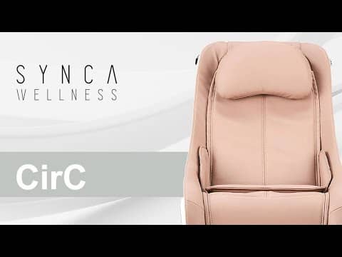 Stylish compact massage chair for small spaces with ergonomic design for comfort and relaxation