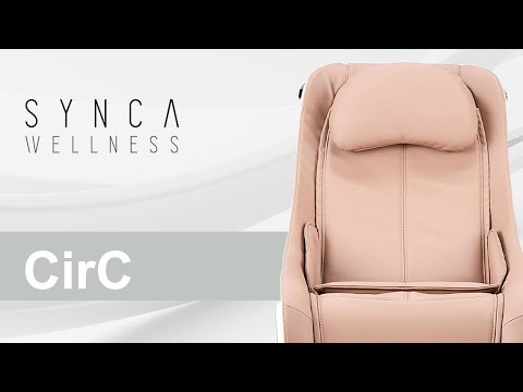 Stylish compact massage chair for small spaces with ergonomic design for comfort and relaxation