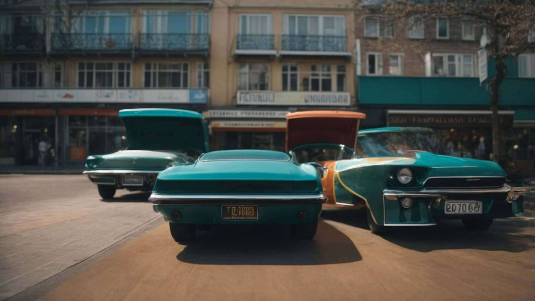 Classic vintage cars in teal and dark green, with polished paint, chrome trim and a prominent rear view. Top Reasons a Massage Chair Boosts Improved Circulation and Relaxation