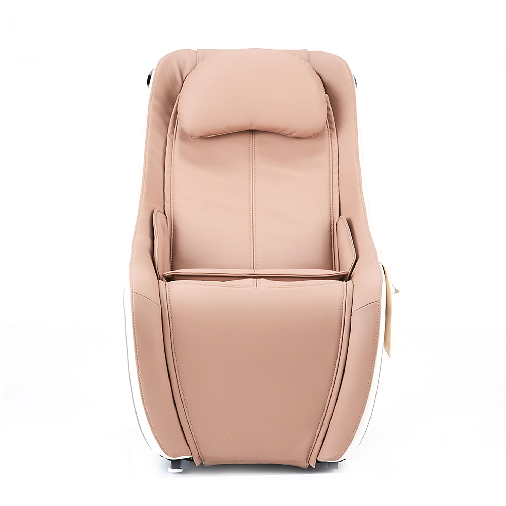 Synca Wellness CirC compact Massage Chair in beige with ergonomic design and cushioned headrest