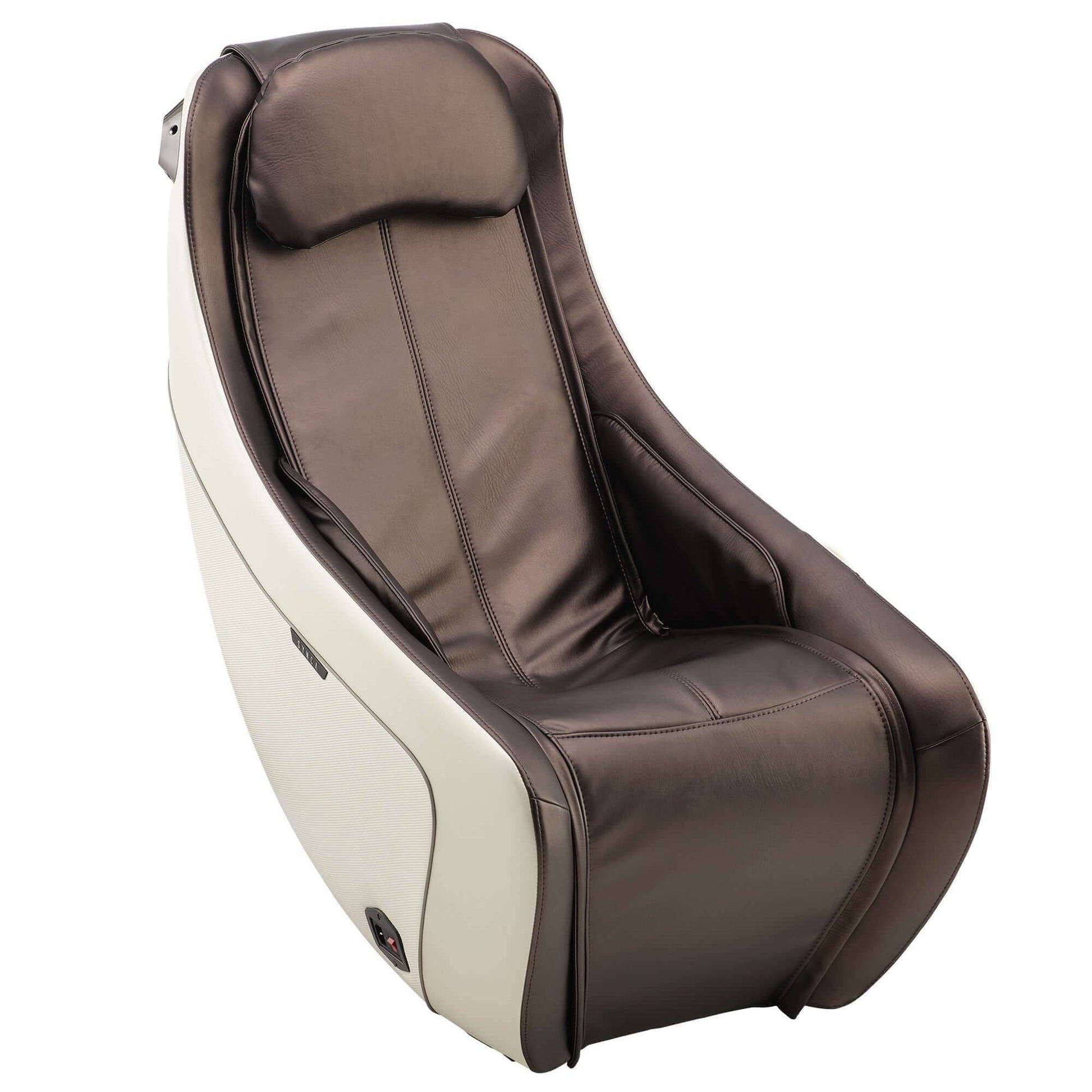 Synca Wellness CirC Massage Chair in brown and cream for relaxation and comfort