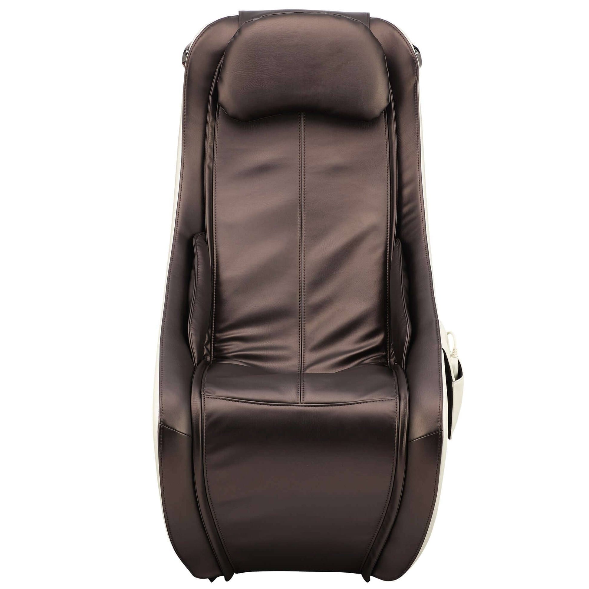 Synca Wellness CirC Massage Chair in stylish brown design for ultimate relaxation at home