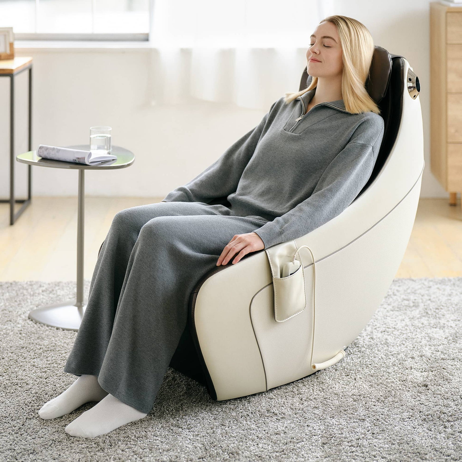 Synca Wellness CirC Massage Chair designed for ultimate relaxation and comfort in modern home settings