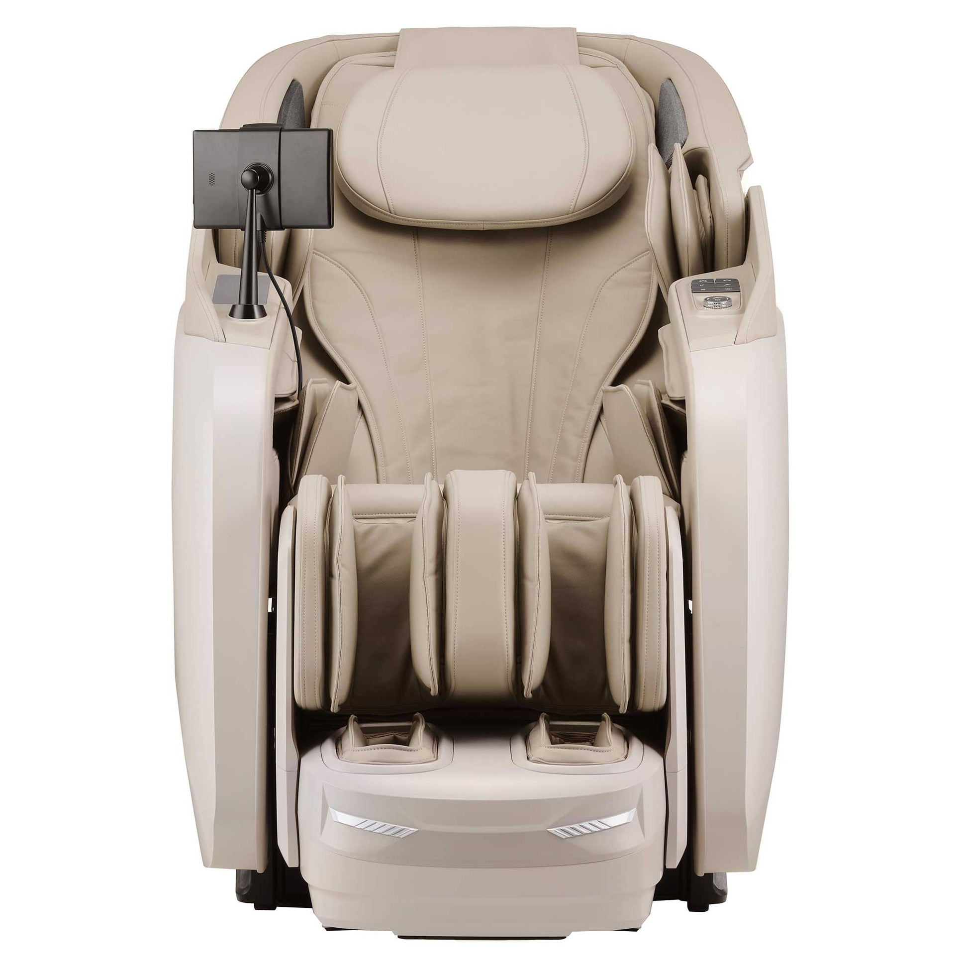 Fujiiryoki Cyber Relax Elite Massage Chair in beige with advanced electric massaging features