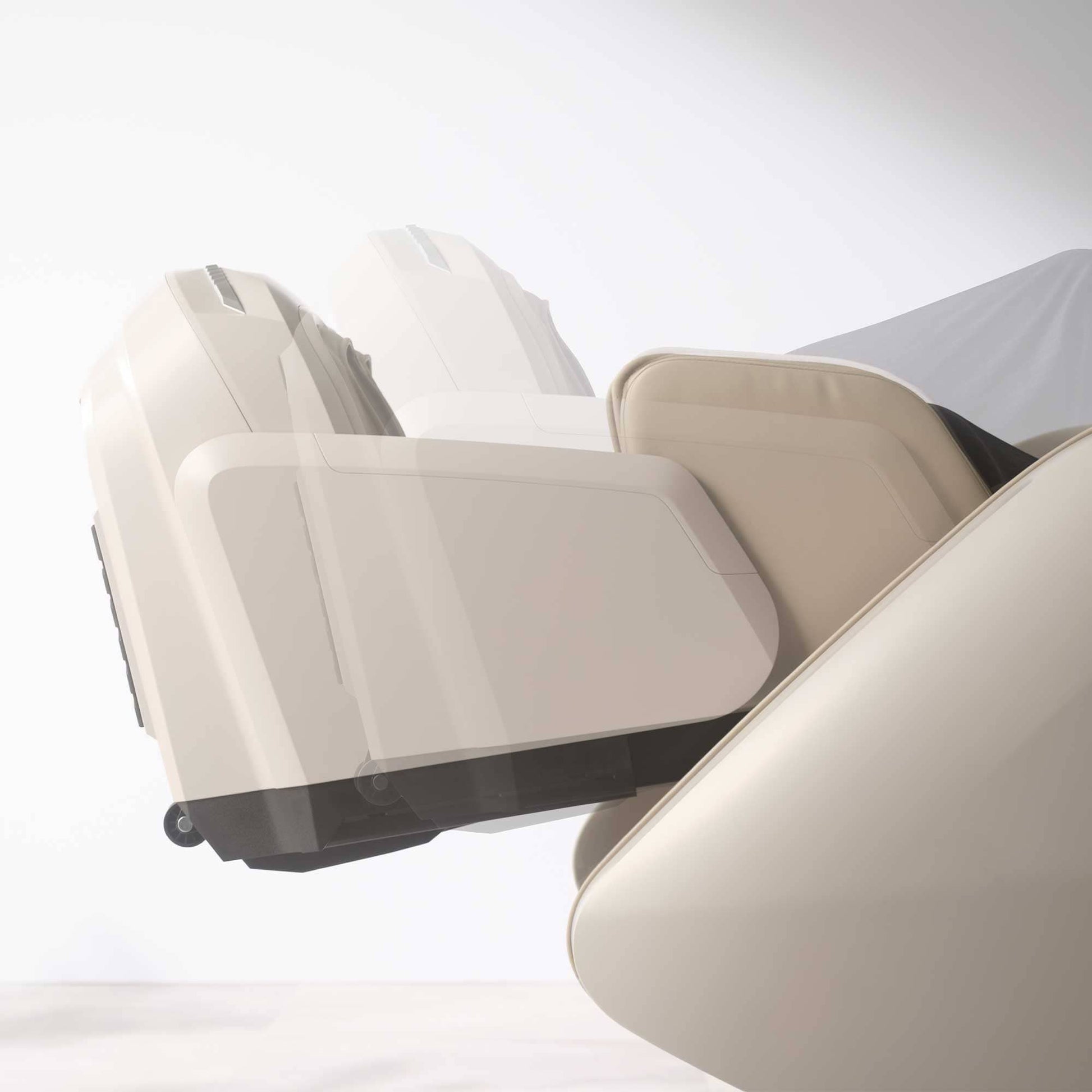 Fujiiryoki Cyber Relax Elite MR7500 4D Flex Frame SL Track massage chair with Triple Action Leg and Foot Massage system and touchscreen control panel