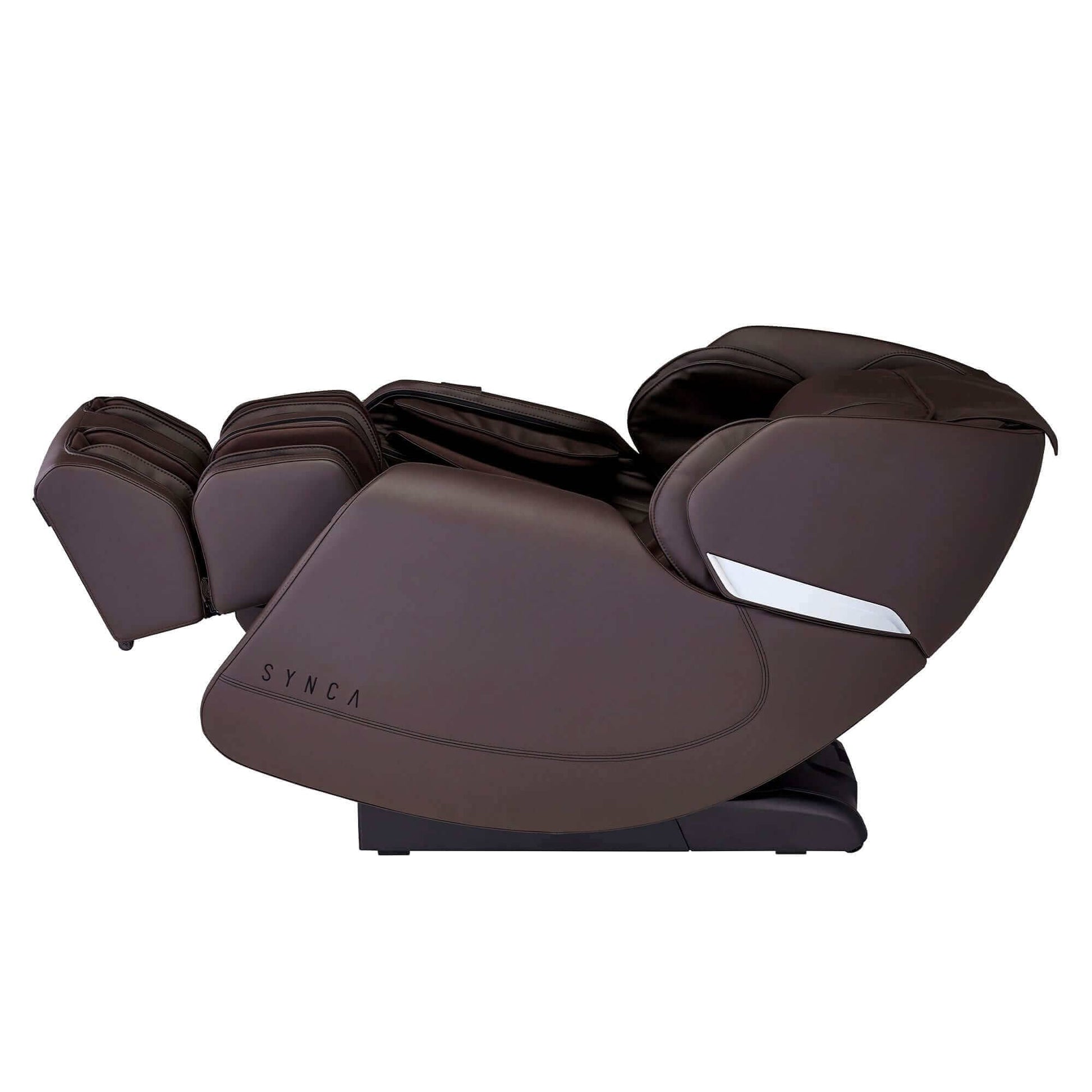 Fujiiryoki Hisho massage chair in sleek brown design for ultimate relaxation and comfort