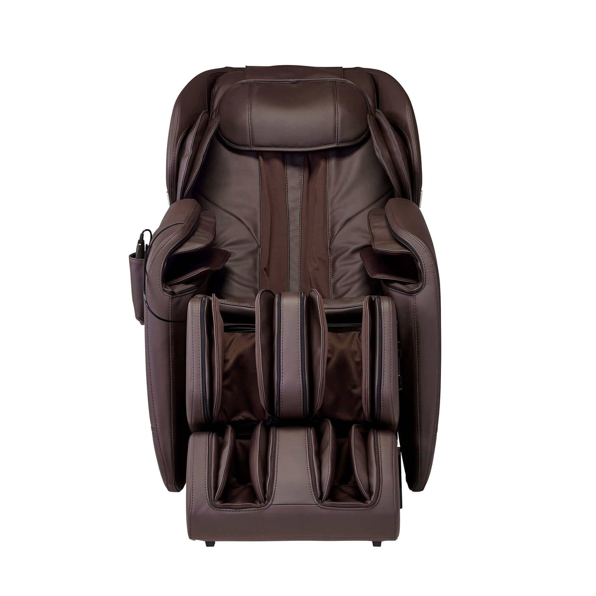 Fujiiryoki Hisho massage chair in brown with multiple massage features for ultimate relaxation